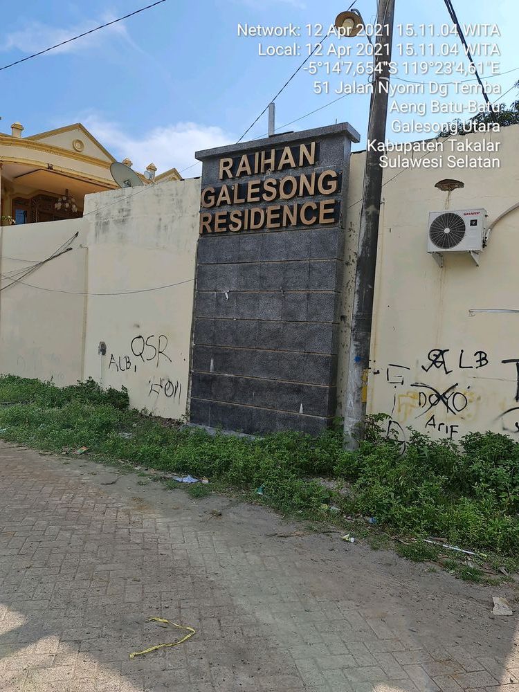 foto gerbang perumahan RAIHAN GALESONG RESIDENCE 2