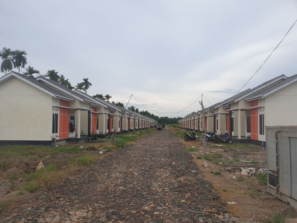 foto gerbang perumahan GREEN TUNAS HARAPAN RESIDENCE BLOK CD