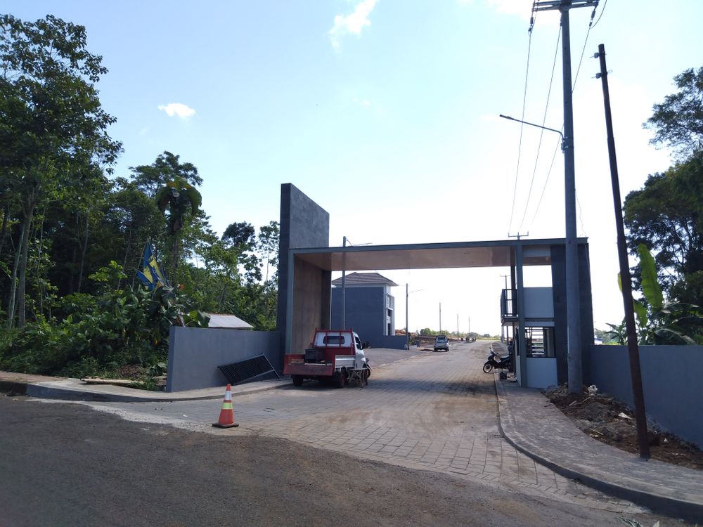 foto gerbang perumahan Panorama Asri Kuningan