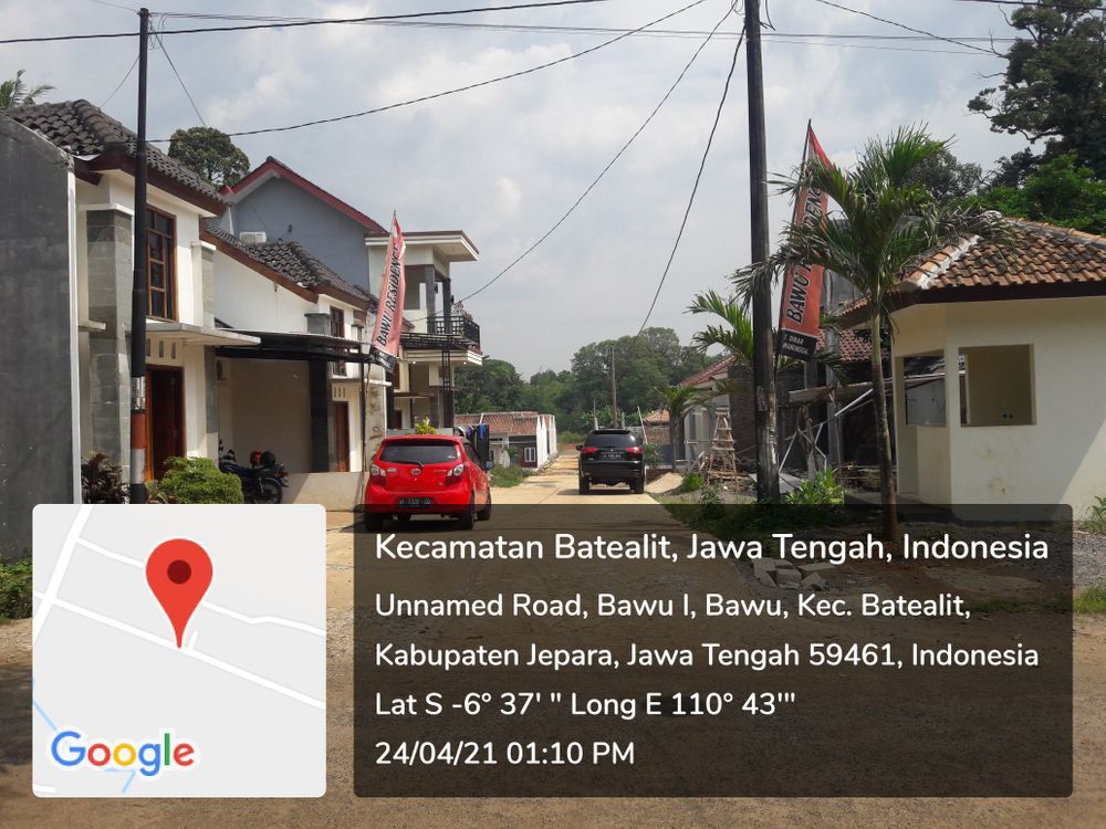 foto gerbang perumahan BAWU RESIDENCE