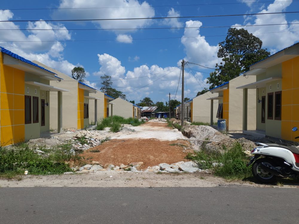 foto gerbang perumahan BELITUNG HIJAU 3