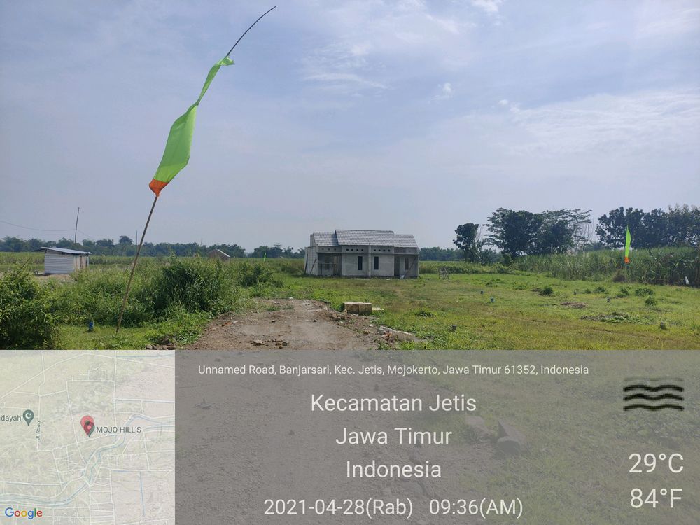 foto gerbang perumahan MOJO HILLS