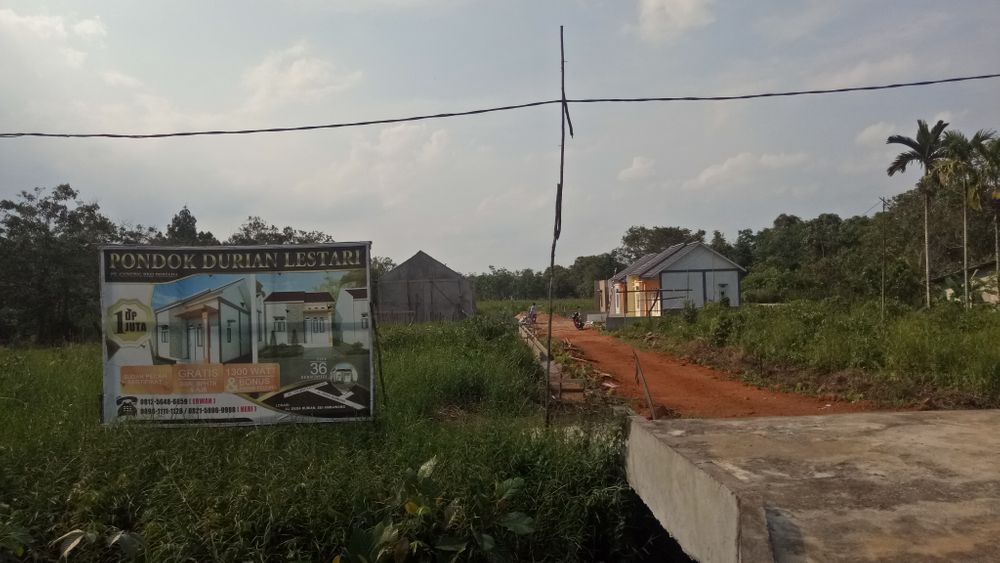 foto gerbang perumahan PONDOK DURIAN LESTARI