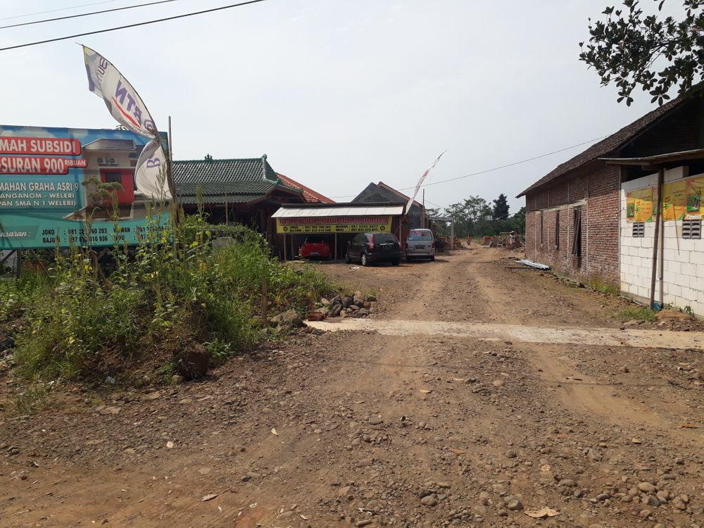 foto gerbang perumahan GARAHA ASRI 9 KARANGANOM