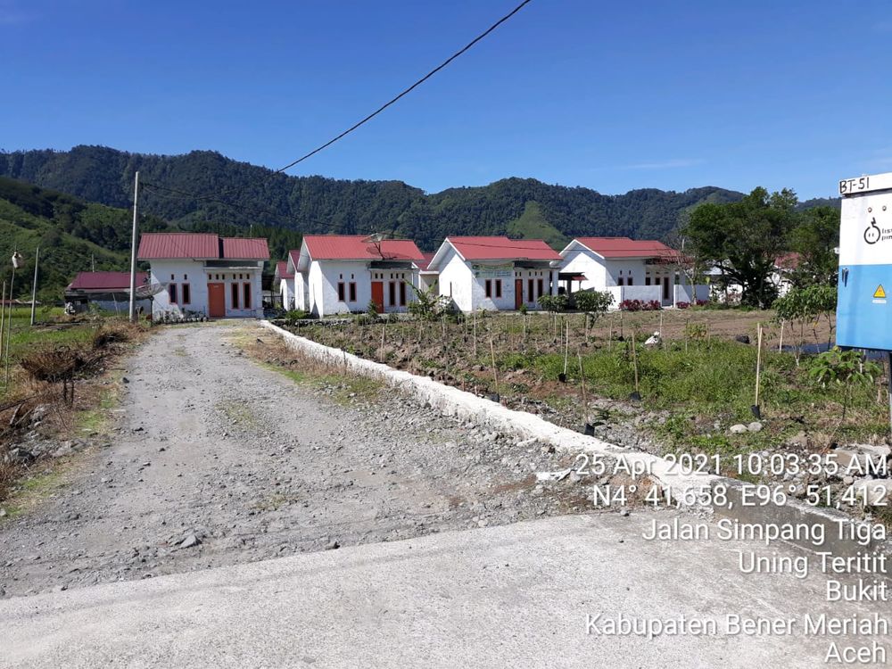 foto gerbang perumahan MERAPI STREET RESIDENCE