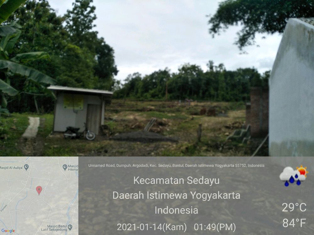 foto gerbang perumahan Griya sedayu selaras 2