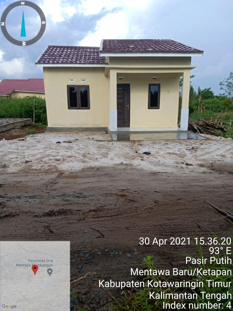 foto gerbang perumahan Perumahan Griya Mentaya membangun