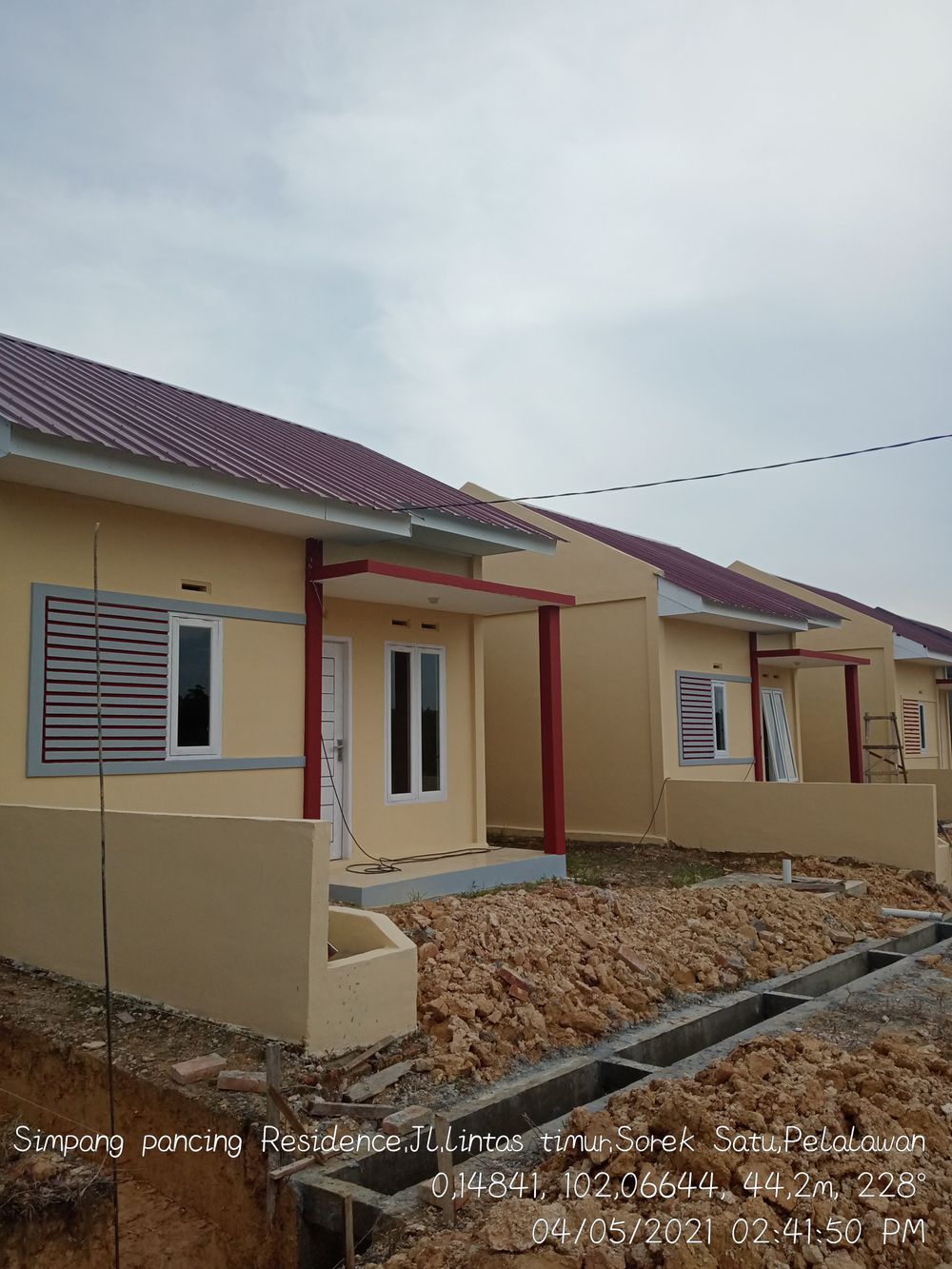 foto gerbang perumahan SIMPANG PANCING RESIDENCE