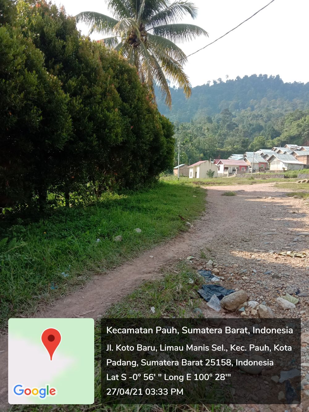 foto gerbang perumahan PERUMAHAN VILLA ANGGREK BULAN TAHAP 1