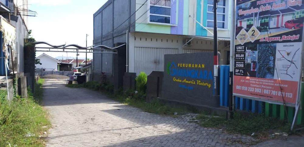 foto gerbang perumahan BHAYANGKARA GRAHA AMARIS VICTORY TAHAP 4