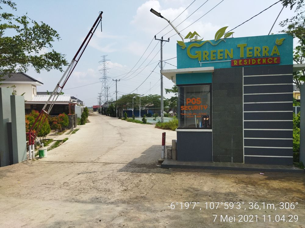 foto gerbang perumahan GREEN TERRA RESIDENCE II