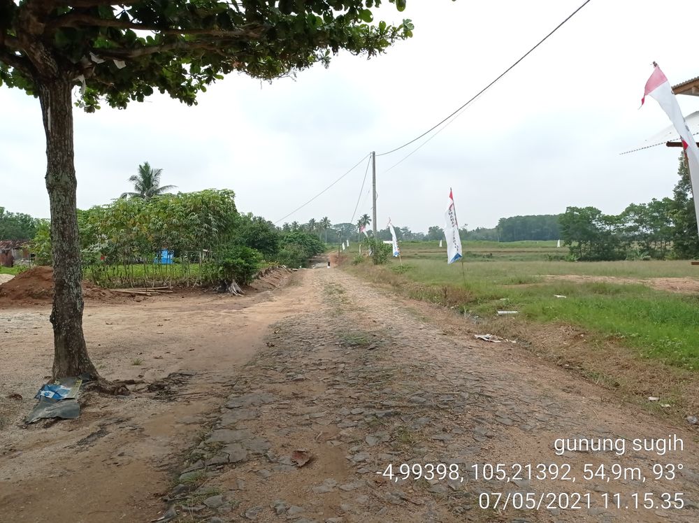 foto gerbang perumahan Gunung Sugih Djaya