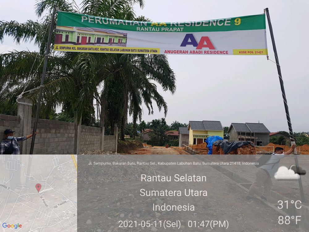 foto gerbang perumahan AA RESIDENCE 9