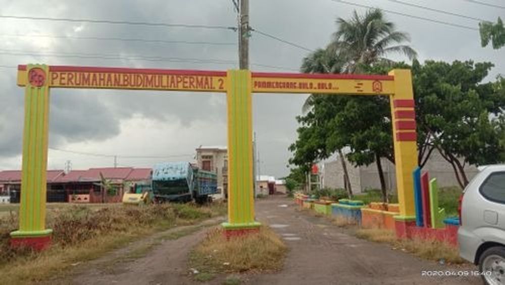 foto gerbang perumahan BUDI MULIA PERMAI 2 TAHAP 2