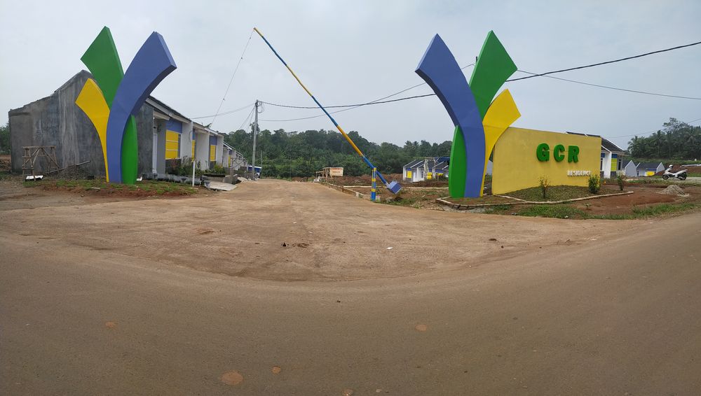 foto gerbang perumahan Green Ciomas Residence 2