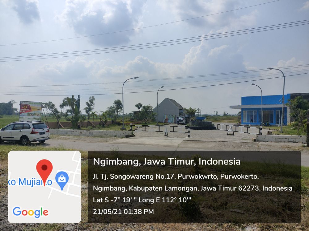 foto gerbang perumahan Grand Ngimbang