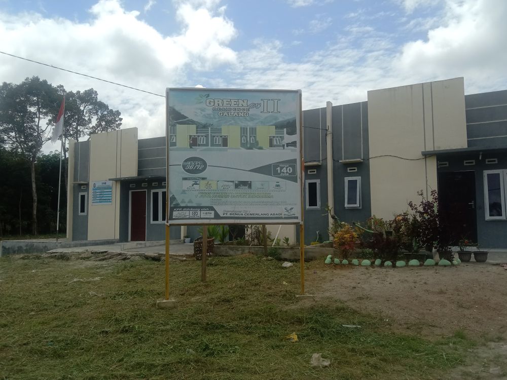 foto gerbang perumahan Green City Residence II