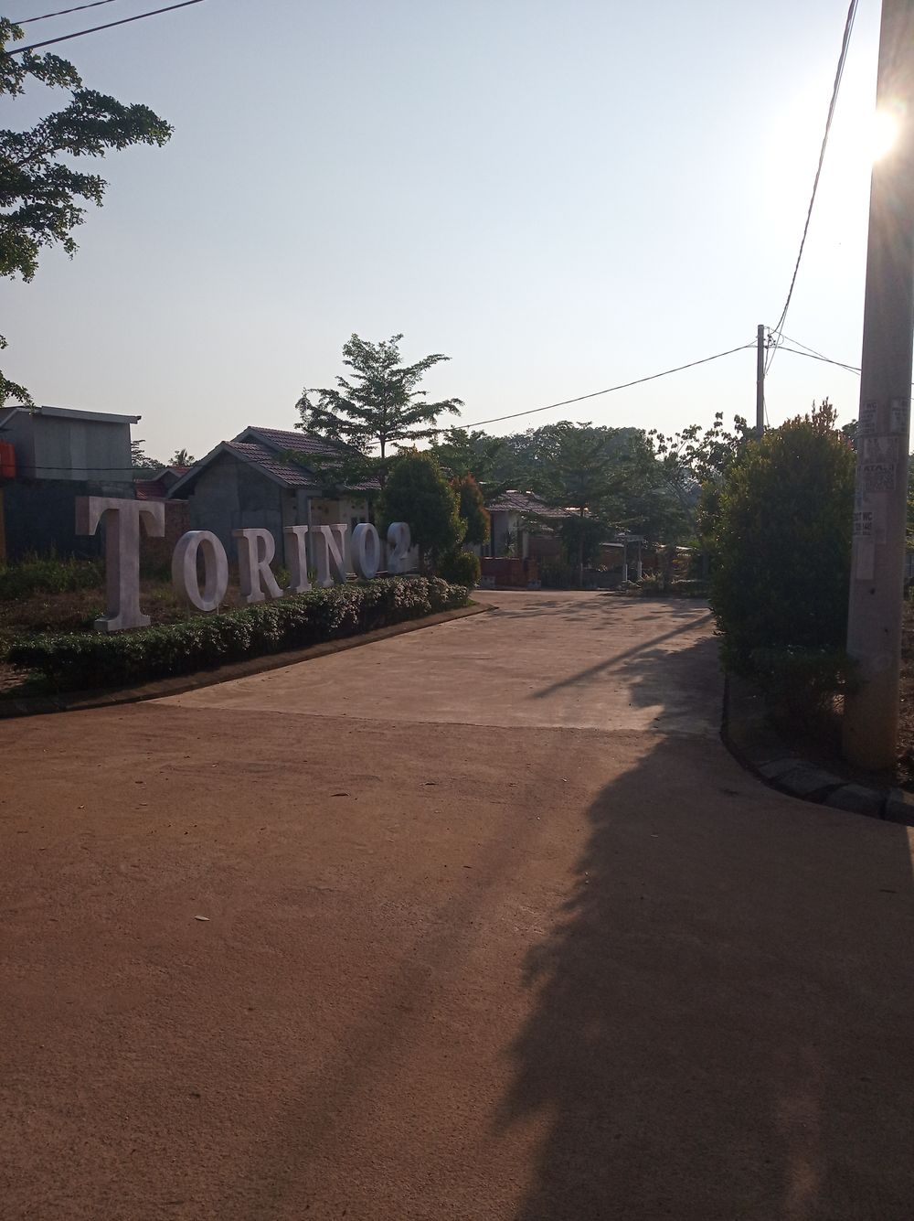 foto gerbang perumahan TORINO 2