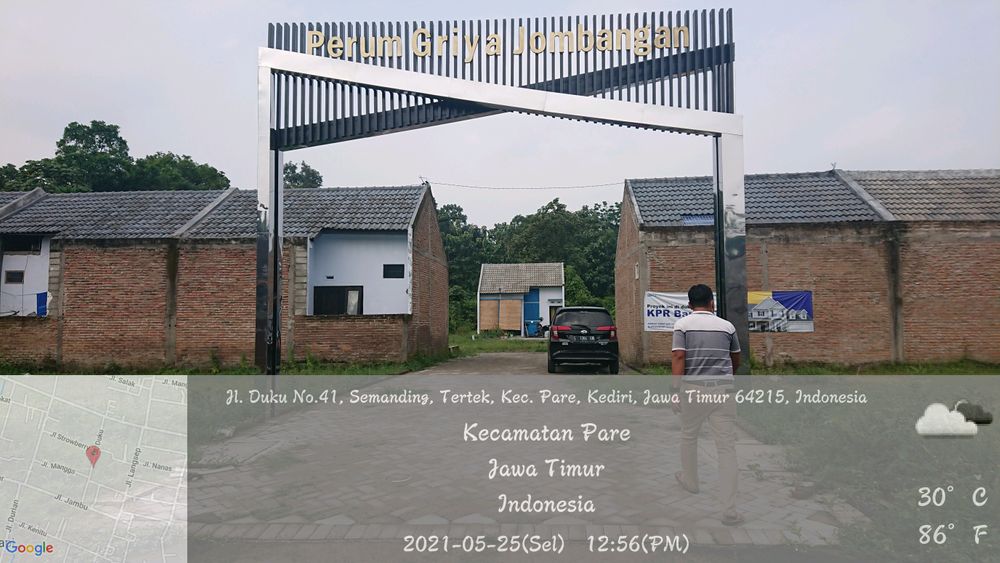 foto gerbang perumahan PERUMAHAN GRIYA JOMBANGAN
