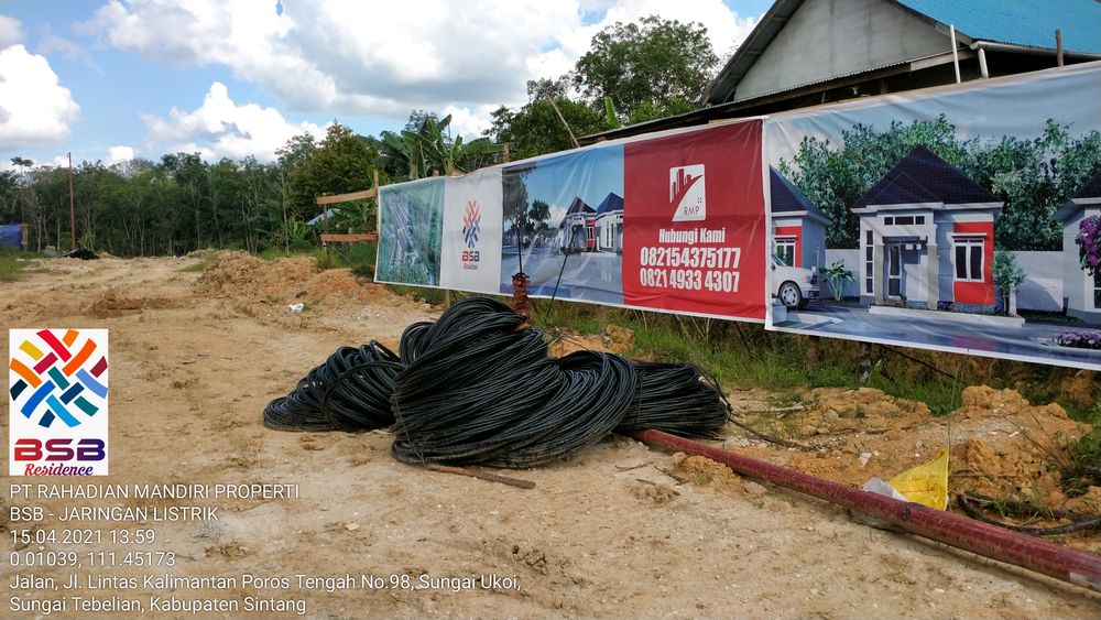 foto gerbang perumahan BUMI SENENTANG BHAYANGKARA RESIDENCE