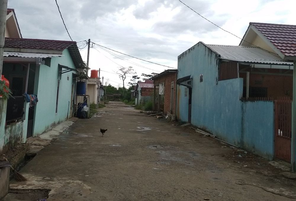 foto gerbang perumahan GRIYA ROMPOK INDAH
