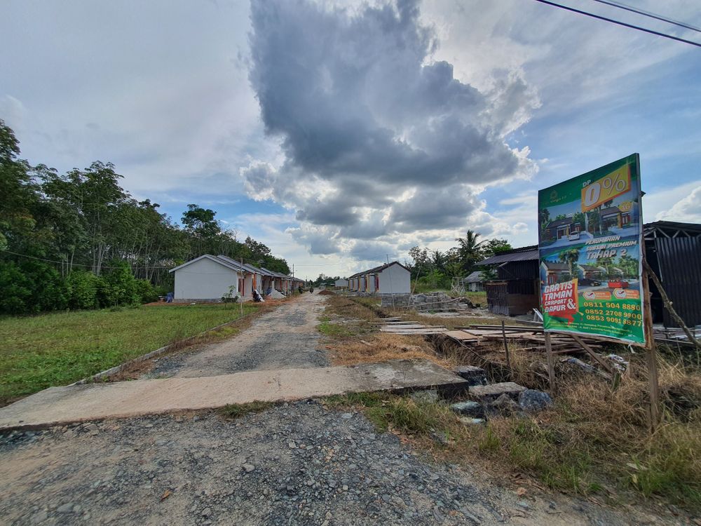 foto gerbang perumahan D'Alfa Sinergia 2.0 Tahap Ke-2