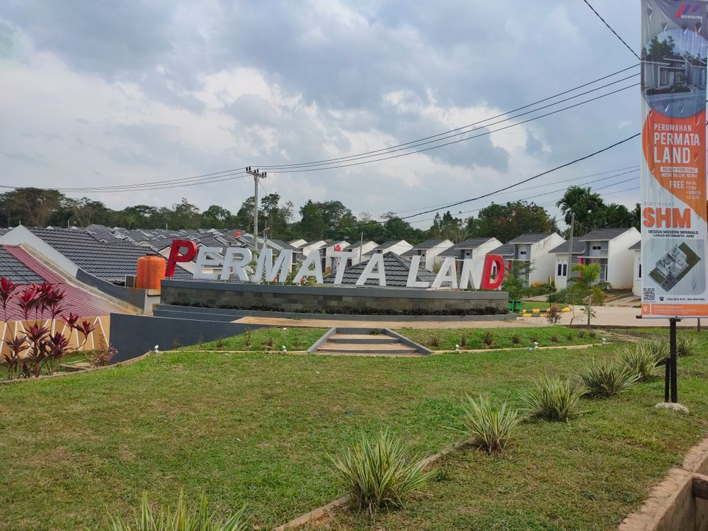 foto gerbang perumahan PERMATA LAND 2 BLOK SAFIR