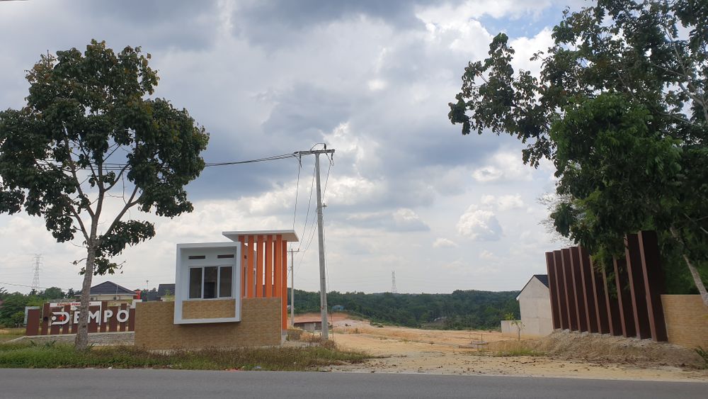 foto gerbang perumahan DEMPO RESIDENCE