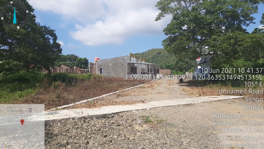 foto gerbang perumahan kota belopa residence