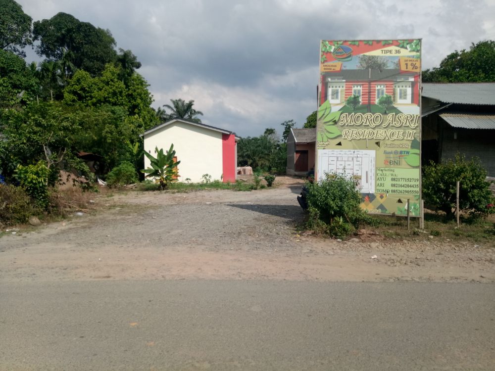foto gerbang perumahan MORO ASRI RESIDENCE II