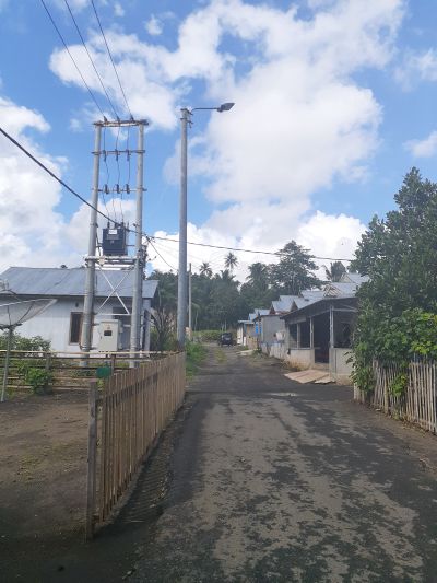 foto gerbang perumahan Magnolia Danowudu