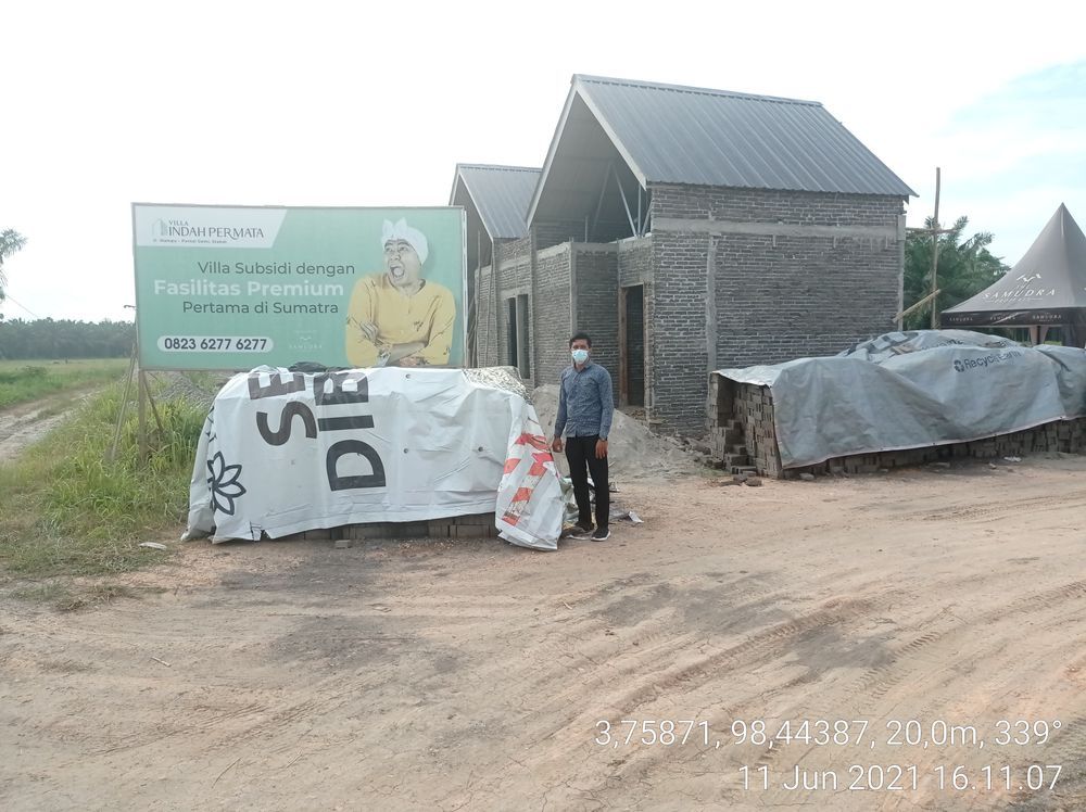 foto gerbang perumahan VILLA INDAH PERMATA