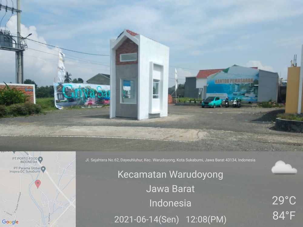foto gerbang perumahan Griya sartika tahap II