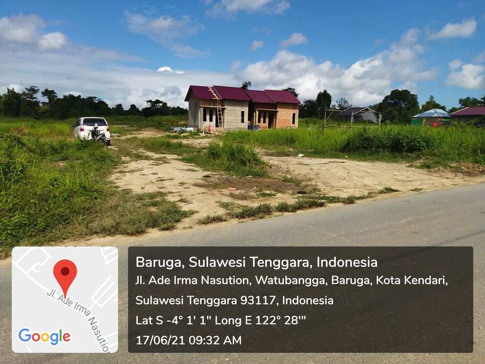 foto gerbang perumahan Aura Residence 2
