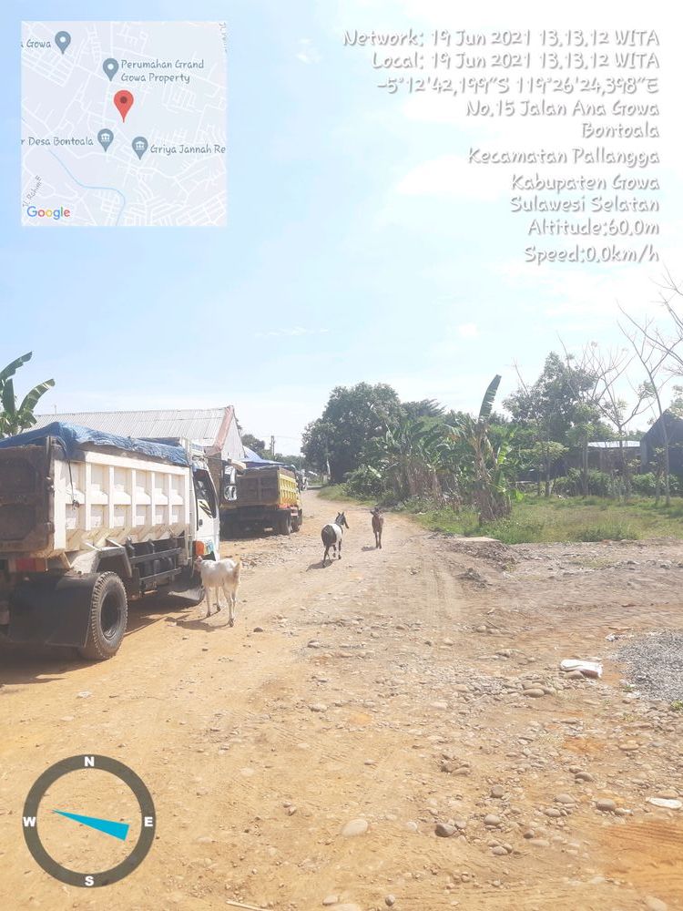 foto gerbang perumahan Green Nurhidayat Bontomajannang