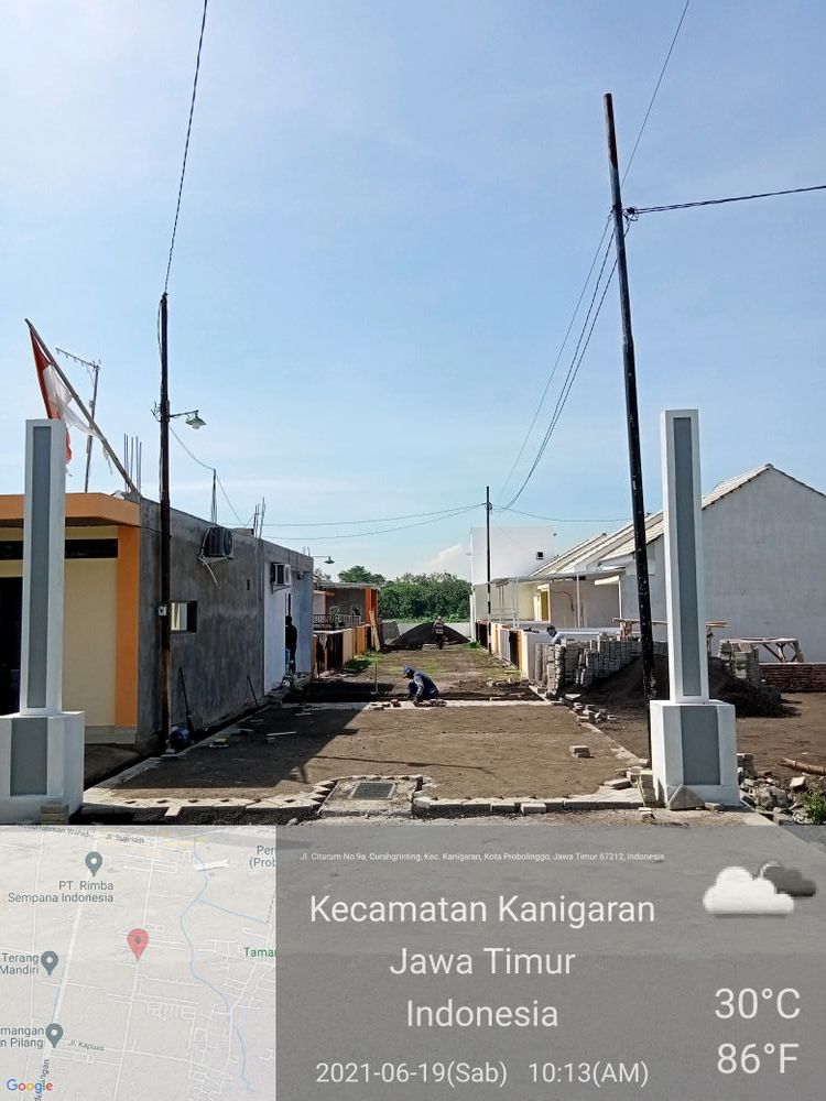 foto gerbang perumahan Citarum City