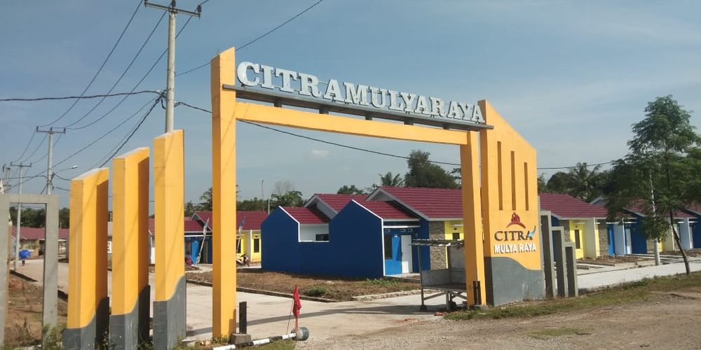 foto gerbang perumahan CITRA MULYA RAYA 1