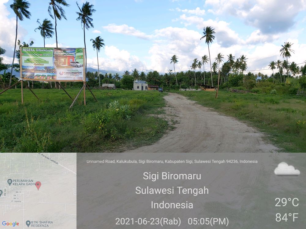 foto gerbang perumahan Bintang Kalukubula Residence