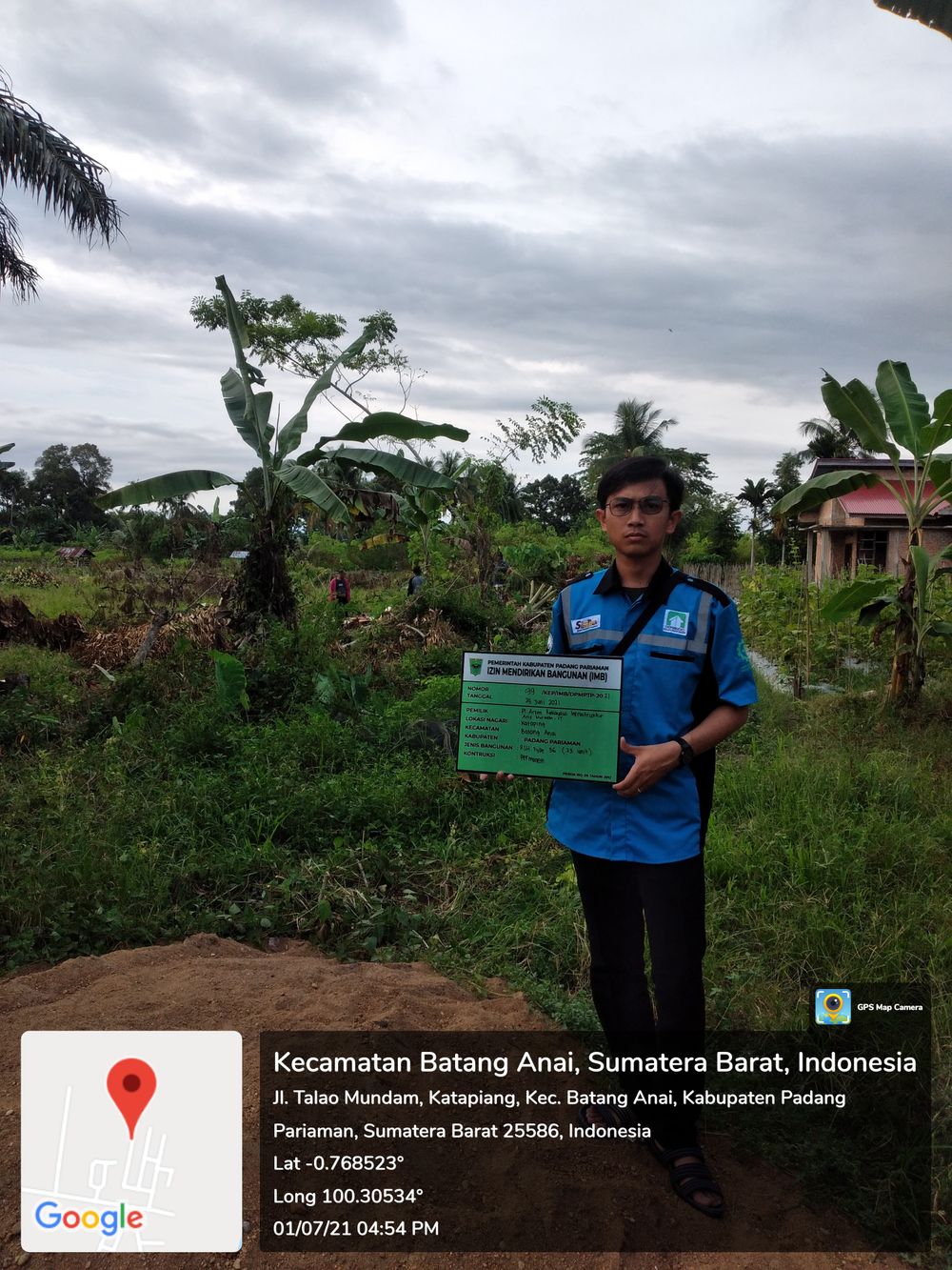 foto gerbang perumahan ARFEN RESIDENCE II