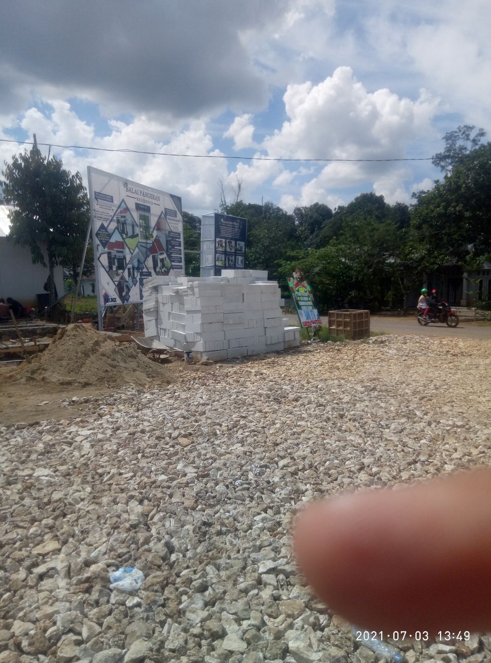 foto gerbang perumahan Balai Pangeran Residence Balangan