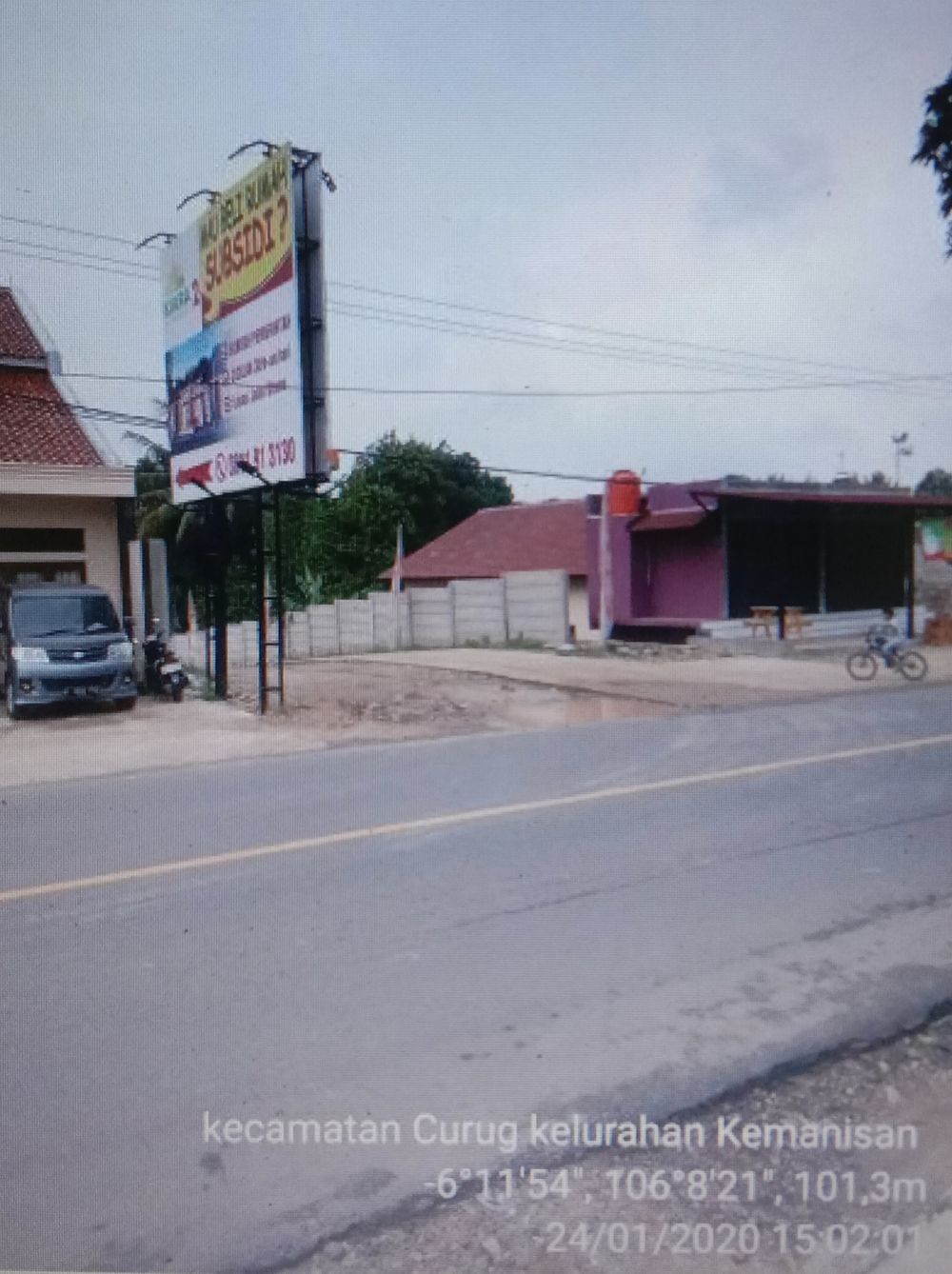 foto gerbang perumahan KIARA GARDEN 2 (tahap 2)