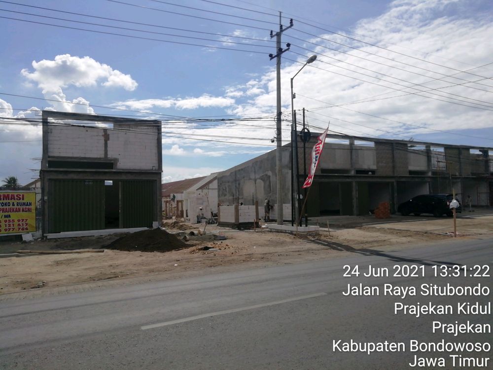 foto gerbang perumahan Griya prajekan asri