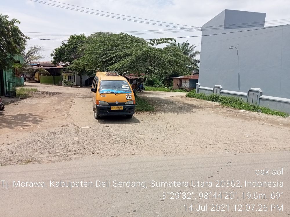 foto gerbang perumahan CENDANA ASRI TANJUNG MORAWA