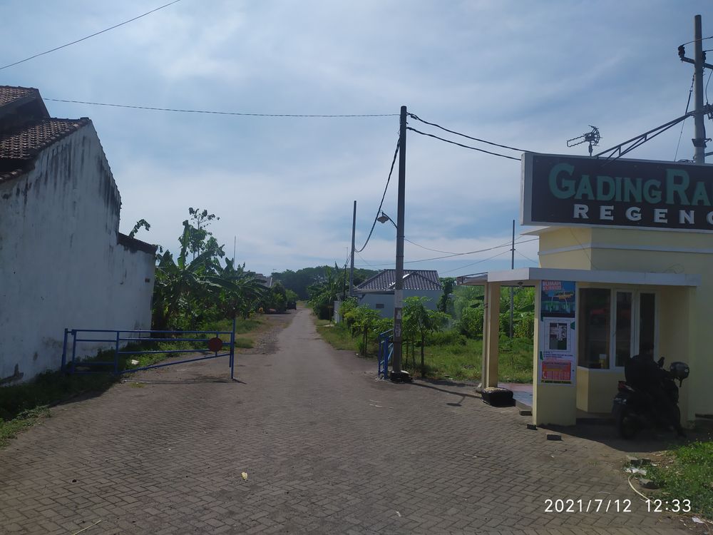 foto gerbang perumahan PERUM GADING RANDU REGENCY