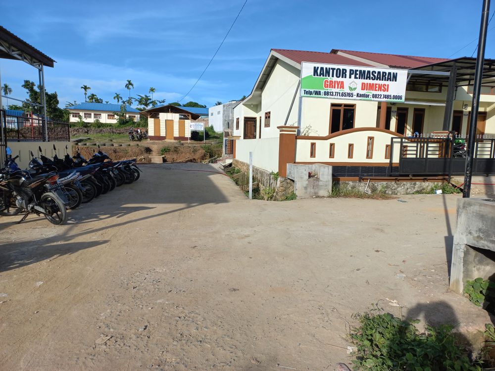 foto gerbang perumahan Griya Dimensi Tahap 4