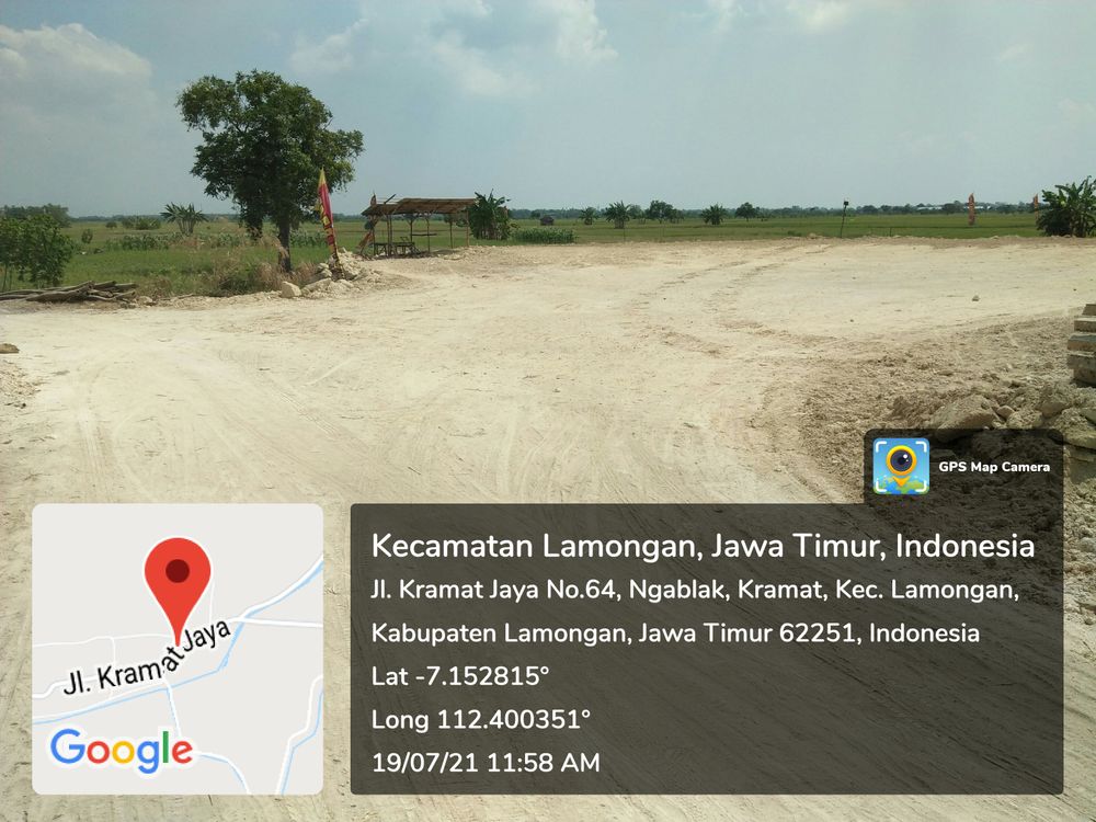 foto gerbang perumahan Yura Regency Lamongan