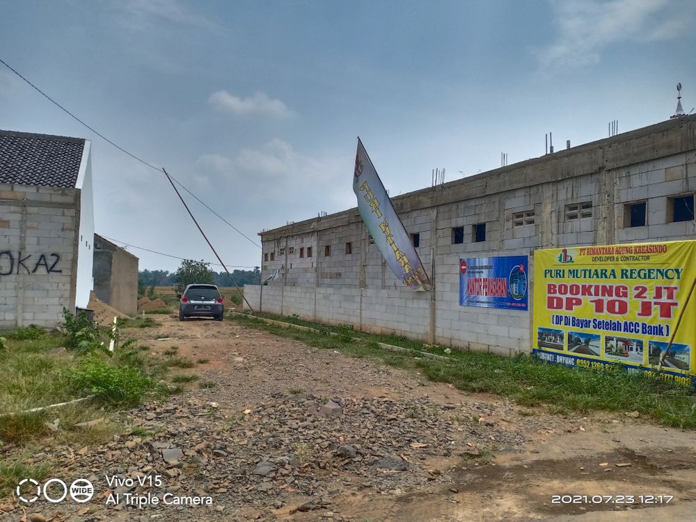 foto gerbang perumahan PURI MUTIARA REGENCY