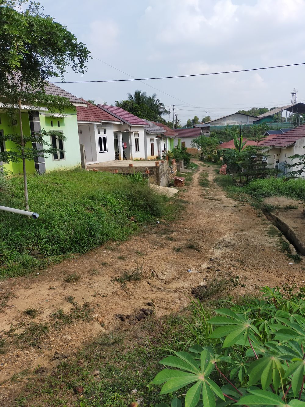 foto gerbang perumahan Geico Tijar Asri