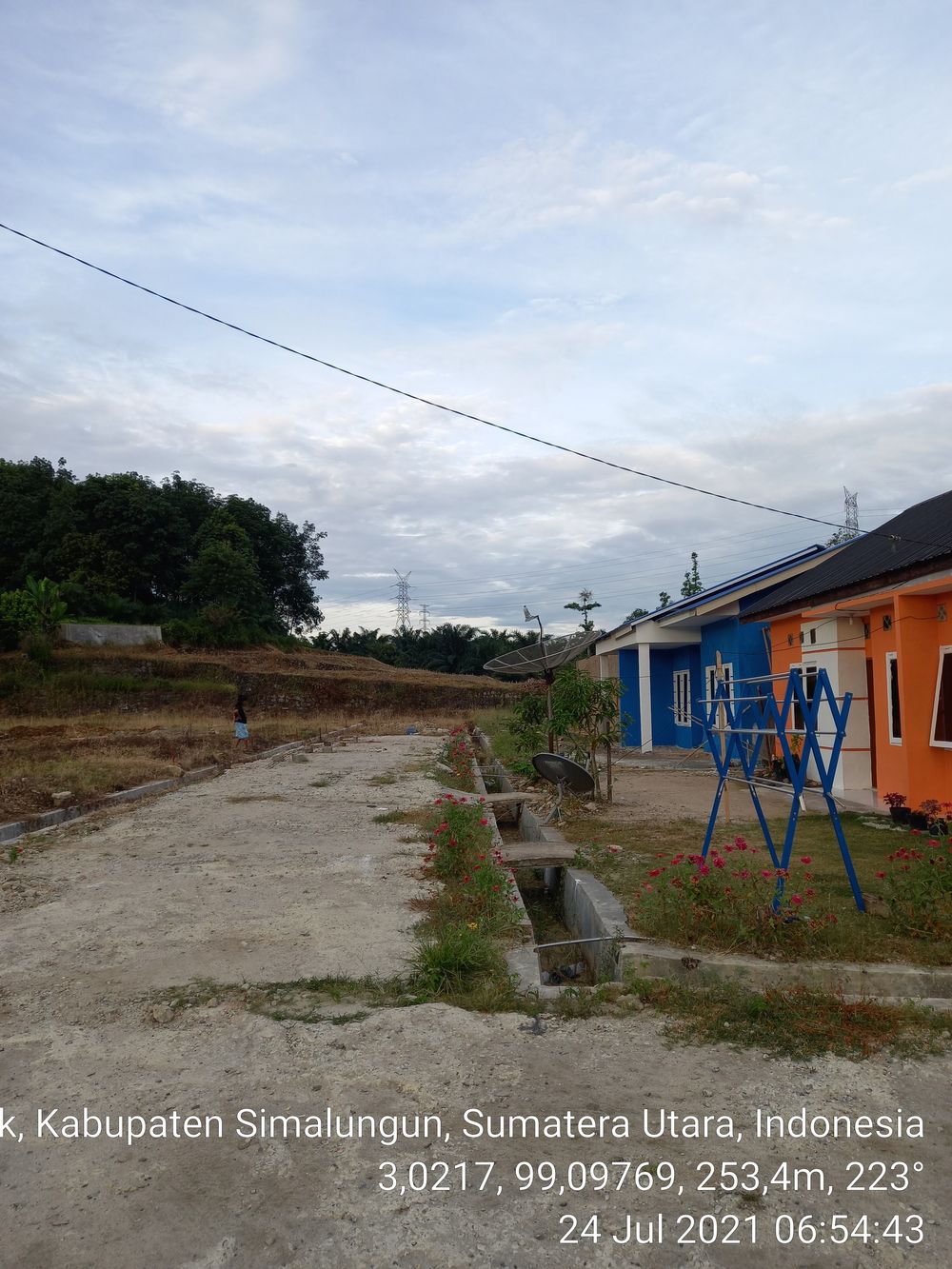 foto gerbang perumahan Perumahan Nagori Kahean Indah