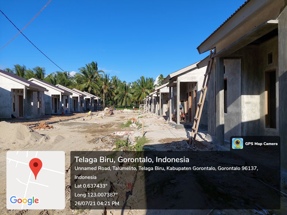 foto gerbang perumahan AMANDA RESIDENCE Telaga Biru, Gorontalo, indonesia